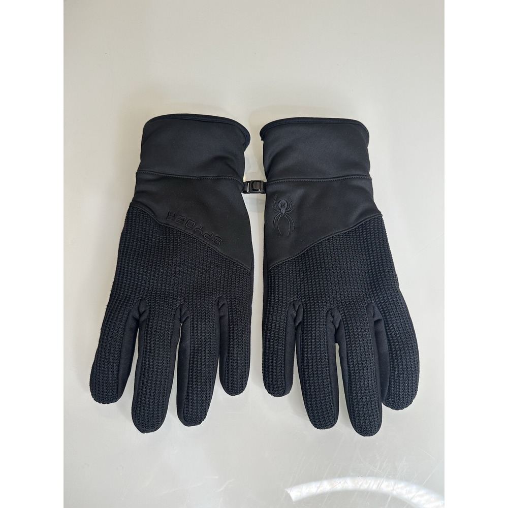 SPYDER Core Conduct Winter Gloves 3M Insulate Men Woman Unisex Black Sz L Large